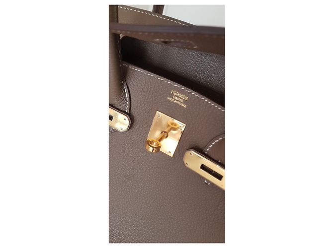 Hermès Birkin 30 CAVO TOGO Taupe - vista 2