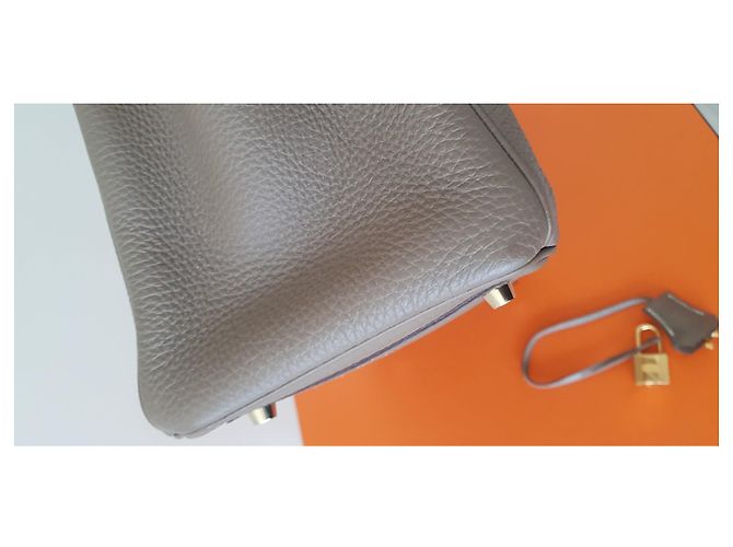 Hermès Birkin 30 CAVO TOGO Taupe - vista 5