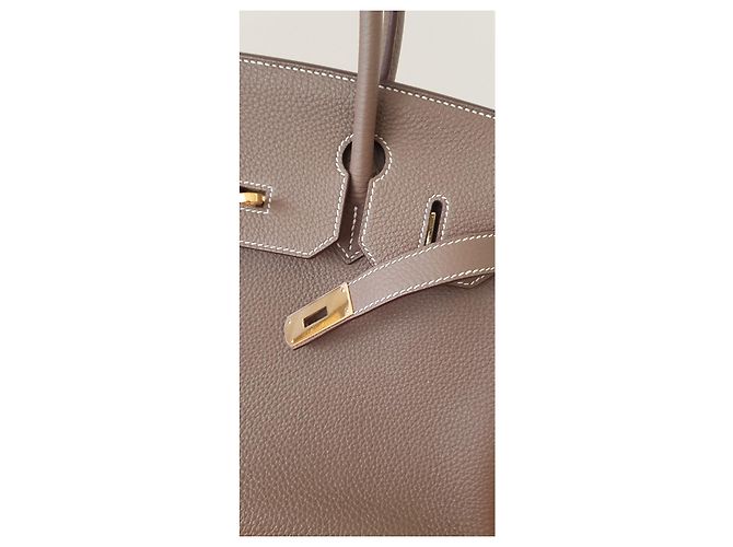 Hermès Birkin 30 CAVO TOGO Taupe - vista 6