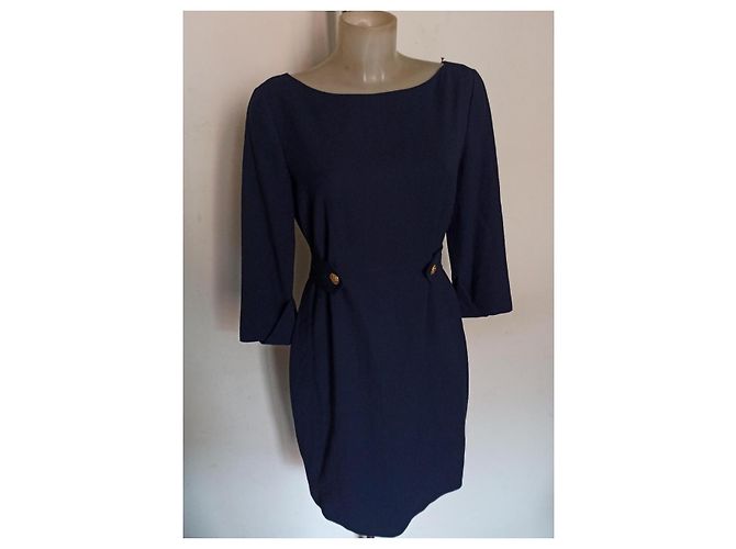 Kleid Moschino Kleid blau Dunkelblau - Ansicht 6