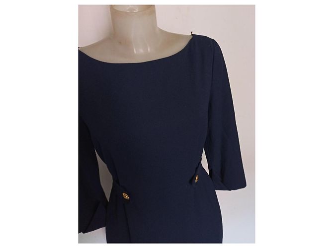 Kleid Moschino Kleid blau Dunkelblau - Ansicht 7