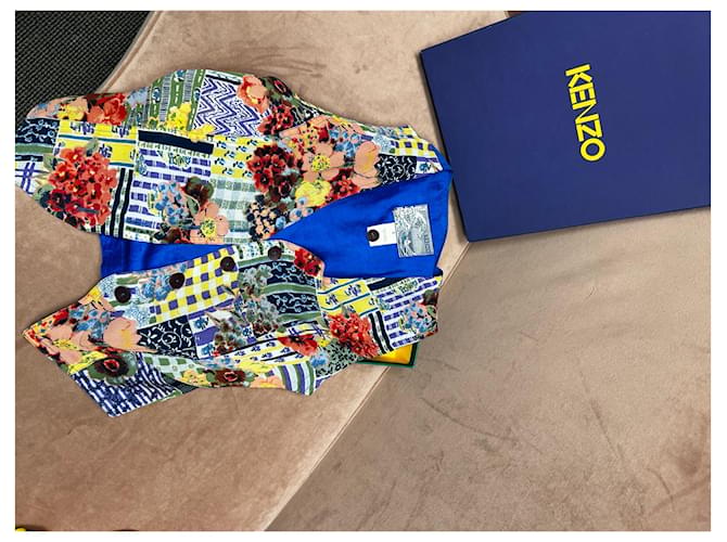 Gilet Kenzo blu S - vista 2