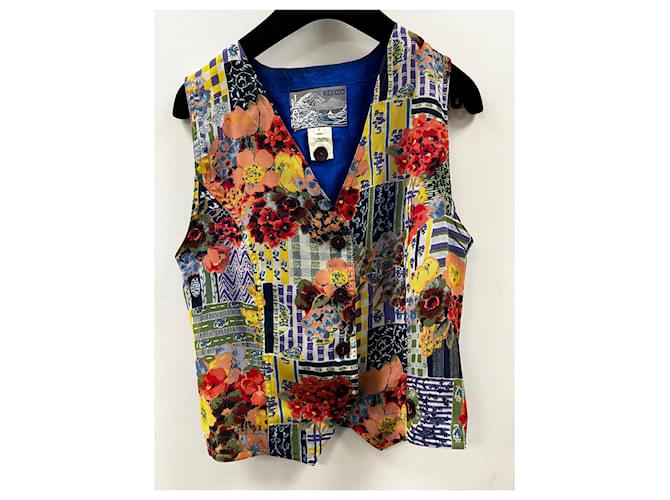 Gilet Kenzo blu S - vista 3