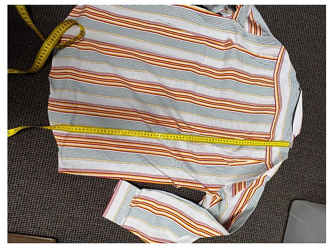 Camicia Lacoste in cotone Taglia 41 Multicolore - vista 10