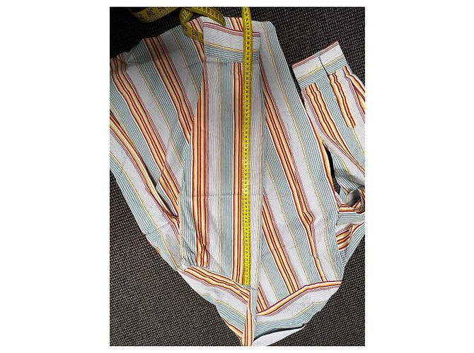 Camicia Lacoste in cotone Taglia 41 Multicolore - vista 11