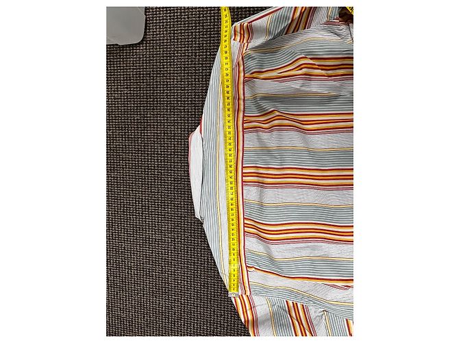 Camicia Lacoste in cotone Taglia 41 Multicolore - vista 12