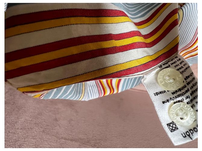Camicia Lacoste in cotone Taglia 41 Multicolore - vista 15