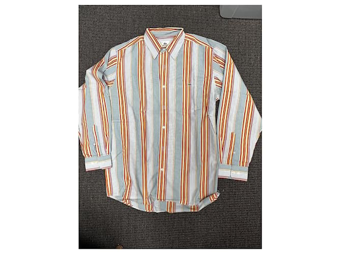 Camicia Lacoste in cotone Taglia 41 Multicolore - vista 3