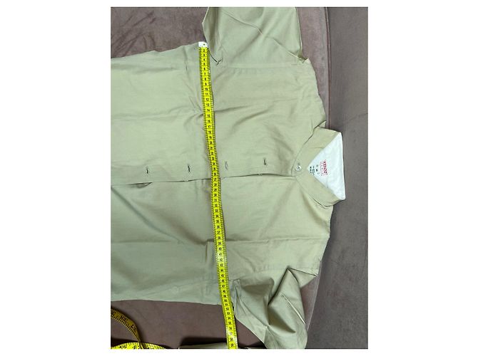 Camisa Kenzo de algodón beige - vista 10