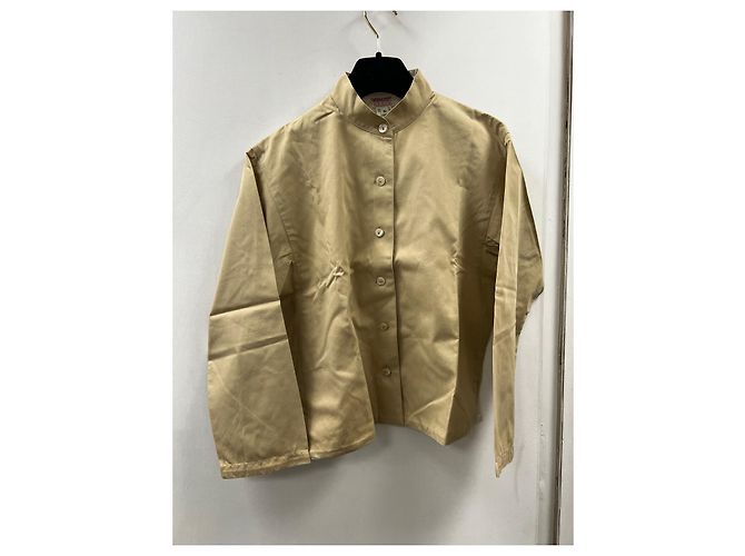 Camisa Kenzo de algodón beige - vista 3