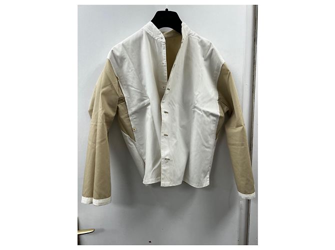 Camisa Kenzo de algodón beige - vista 6