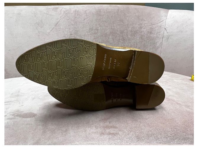 Sergio Rossi Wildleder Stiefel Camel - Ansicht 9