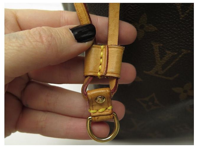 LOUIS VUITTON NEVERFULL GM M HANDBAG40990 MONOGRAM CABAS HAND BAG CANVAS Brown - view 12