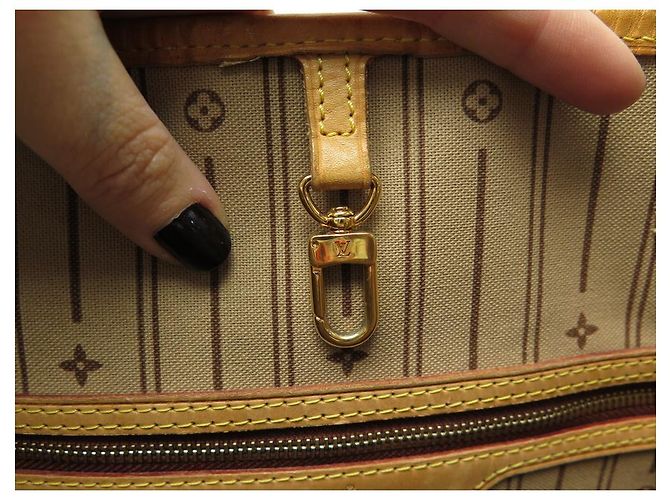 LOUIS VUITTON NEVERFULL GM M HANDBAG40990 MONOGRAM CABAS HAND BAG CANVAS Brown - view 14