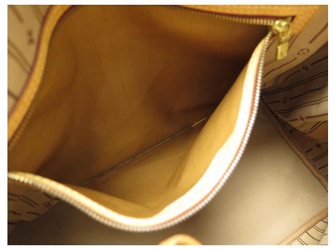 LOUIS VUITTON NEVERFULL GM M HANDBAG40990 MONOGRAM CABAS HAND BAG CANVAS Brown - view 19