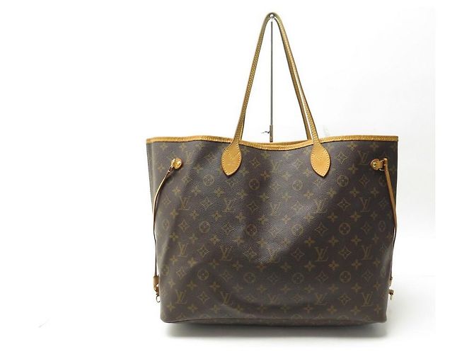 LOUIS VUITTON NEVERFULL GM M HANDBAG40990 MONOGRAM CABAS HAND BAG CANVAS Brown - view 2