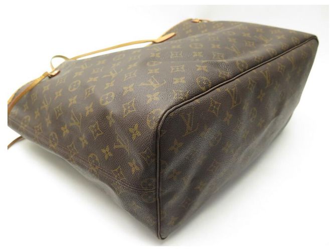LOUIS VUITTON NEVERFULL GM M HANDBAG40990 MONOGRAM CABAS HAND BAG CANVAS Brown - view 3