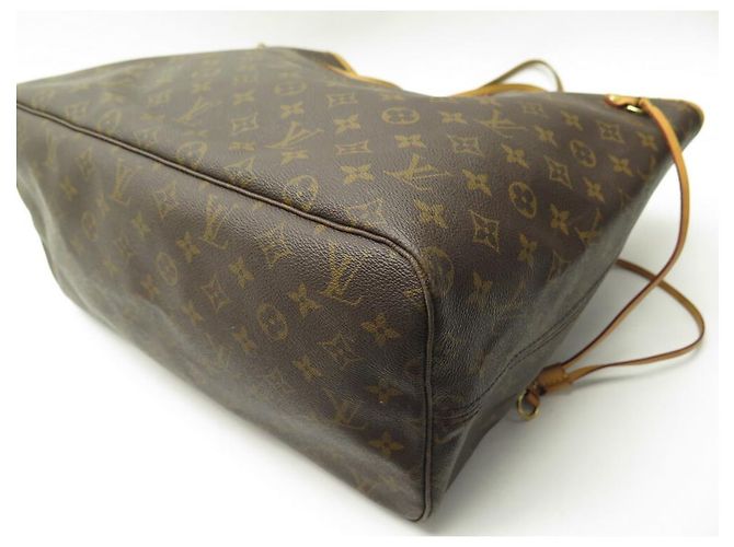 LOUIS VUITTON NEVERFULL GM M HANDBAG40990 MONOGRAM CABAS HAND BAG CANVAS Brown - view 5