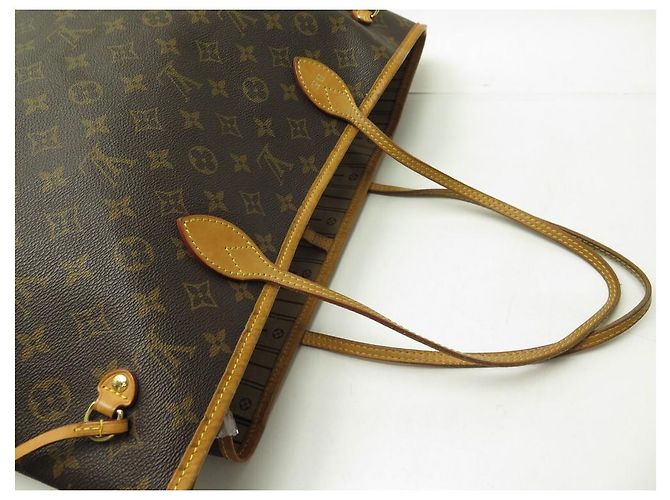 LOUIS VUITTON NEVERFULL GM M HANDBAG40990 MONOGRAM CABAS HAND BAG CANVAS Brown - view 7
