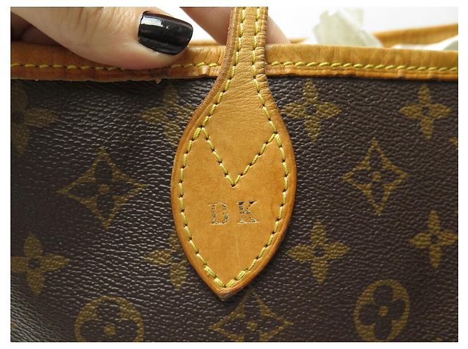 LOUIS VUITTON NEVERFULL GM M HANDBAG40990 MONOGRAM CABAS HAND BAG CANVAS Brown - view 9