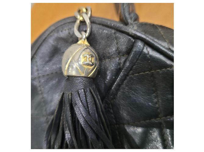 Bolso bandolera Chanel vintage negro - vista 15