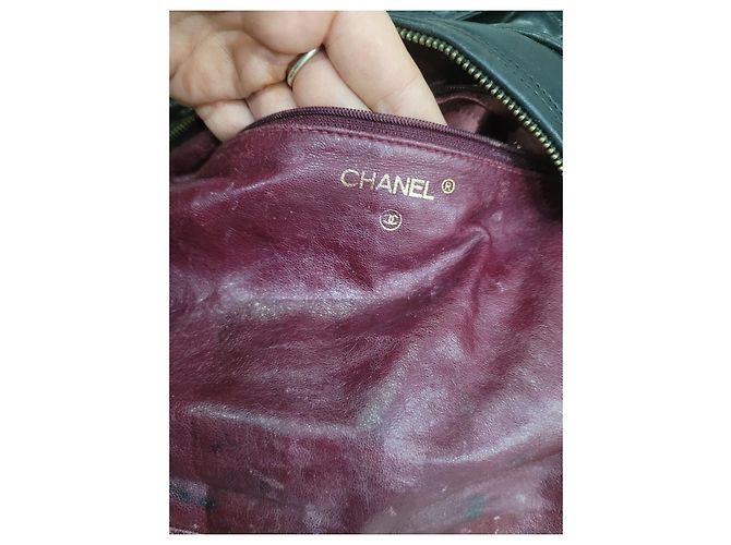 Bolso bandolera Chanel vintage negro - vista 18