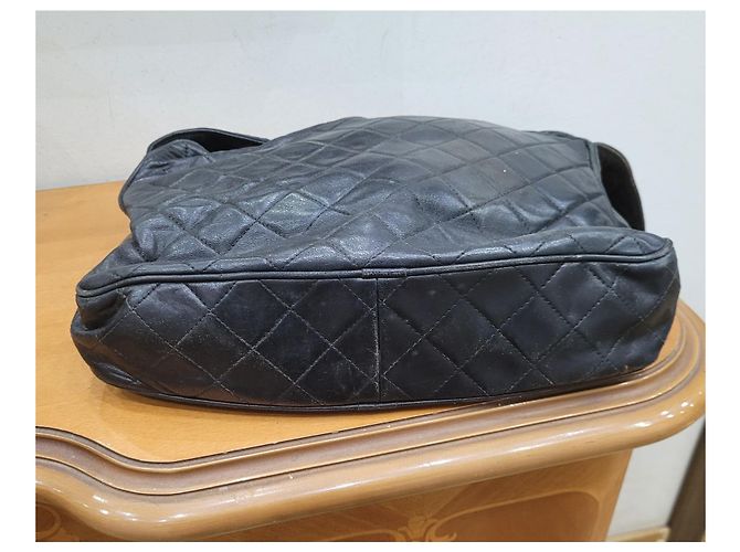 Bolso bandolera Chanel vintage negro - vista 5