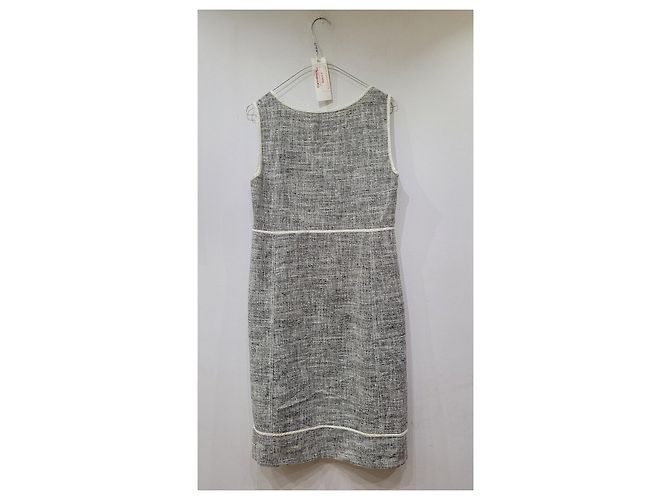 Weekend Max Mara ärmelloses Kleid Weiß Grau - Ansicht 7