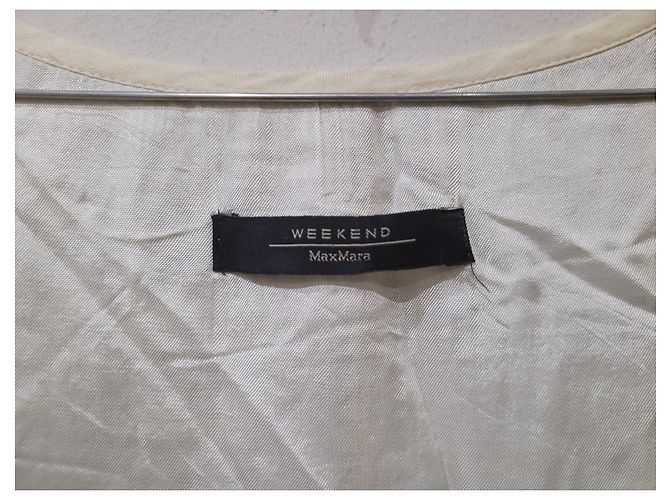 Weekend Max Mara ärmelloses Kleid Weiß Grau - Ansicht 8