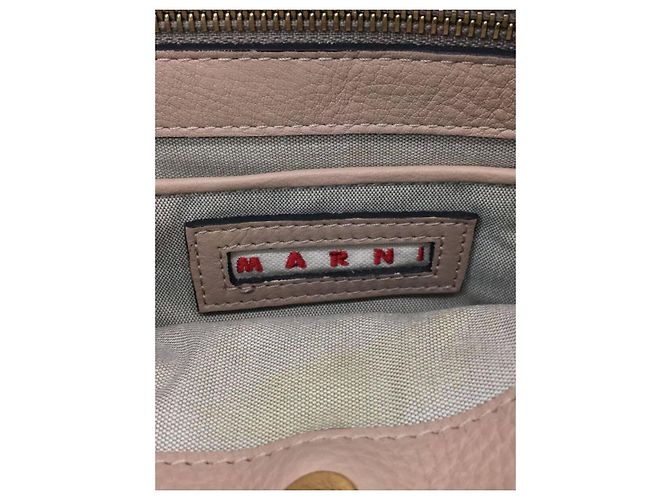 [Gebraucht] MARNI Schultertasche / Leder / PNK / Hand / beige pink / - Ansicht 7