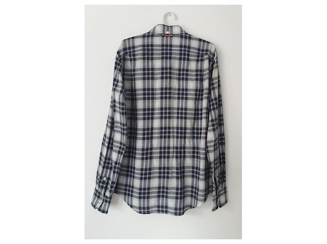 Camicia Moncler in cotone Multicolore - vista 4