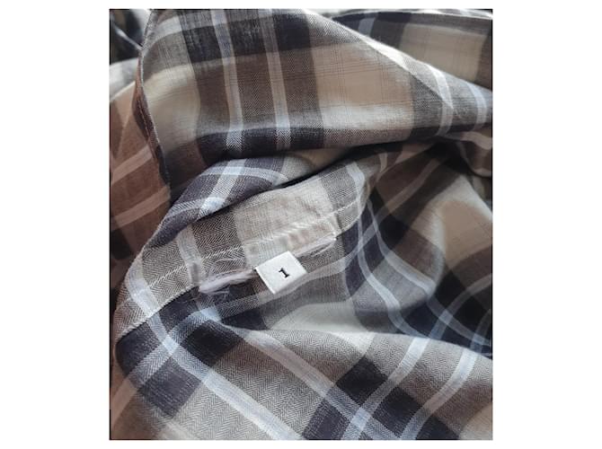 Camicia Moncler in cotone Multicolore - vista 6