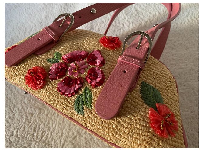 Dior Bolso de paja - vista 5