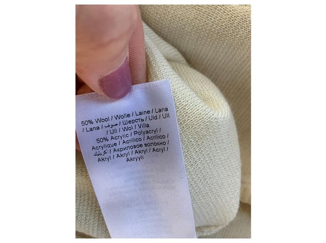 Jersey Gestuz Sigga Beige de Lana - vista 6