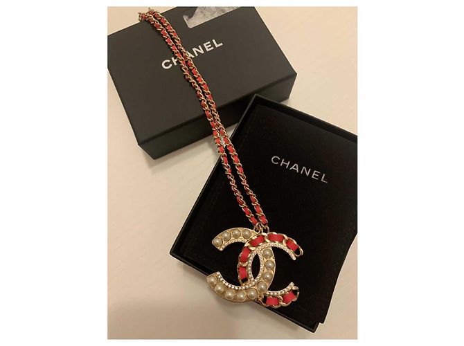 Chanel Collane Rosso - vista 2