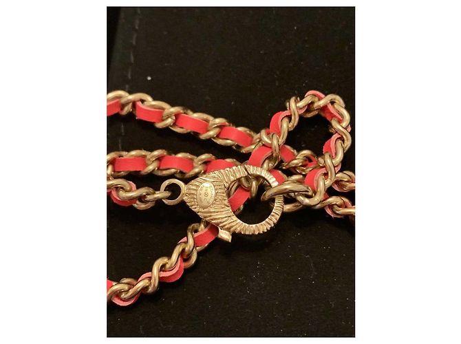 Chanel Collane Rosso - vista 5