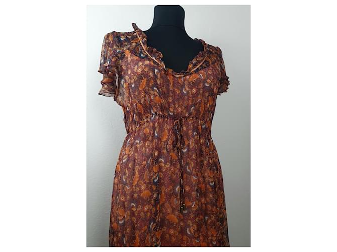 Sandro Seidenkleid Mehrfarben - Ansicht 2