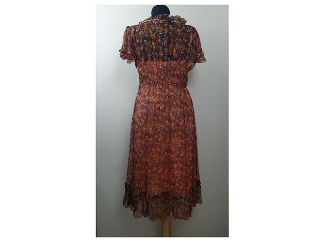 Sandro Seidenkleid Mehrfarben - Ansicht 3