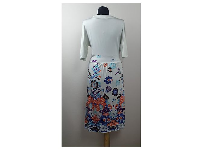 Closed Blumenkleid aus Viscose und Elastan Größe S Mehrfarben - Ansicht 4