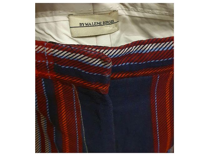 Pantalones Ilan By Malene Birger algodón lino Multicolor - vista 3