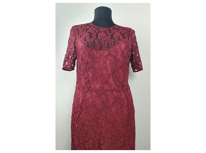 Vestido de encaje rojo Baum und Pferdgarten Roja - vista 2