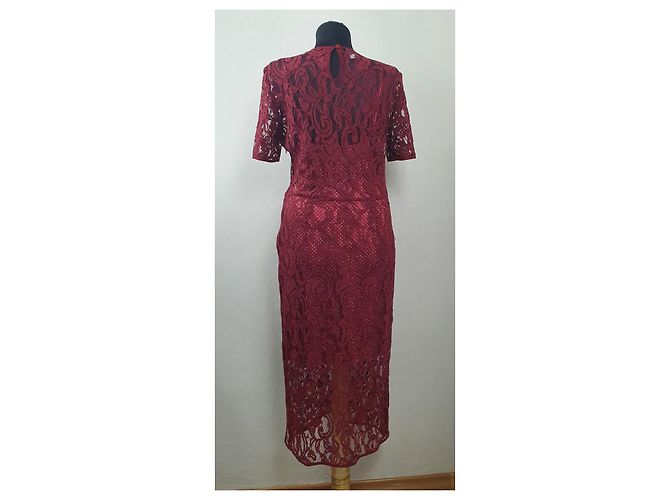 Vestido de encaje rojo Baum und Pferdgarten Roja - vista 5