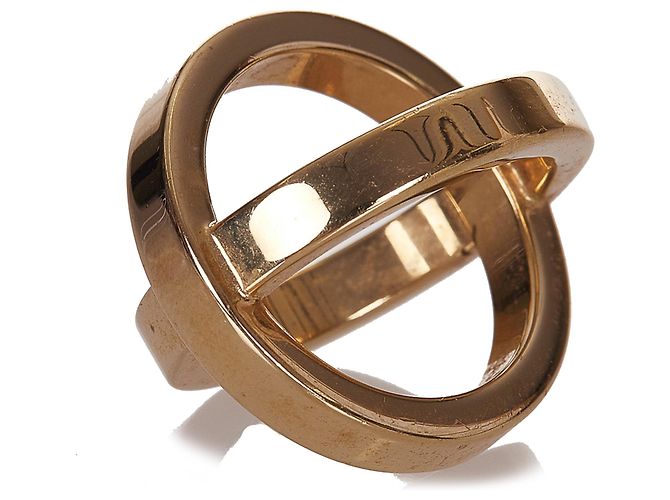 Hermès Hermes Gold Cosmos Scarf Ring Golden - view 2