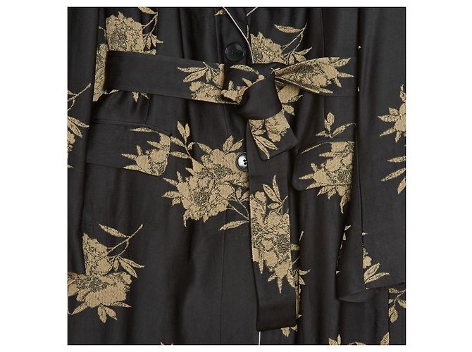 Etro chinoiserie de oro negro fr38 NUEVO - vista 4