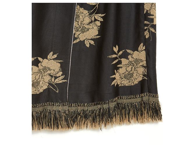 Etro chinoiserie de oro negro fr38 NUEVO - vista 5