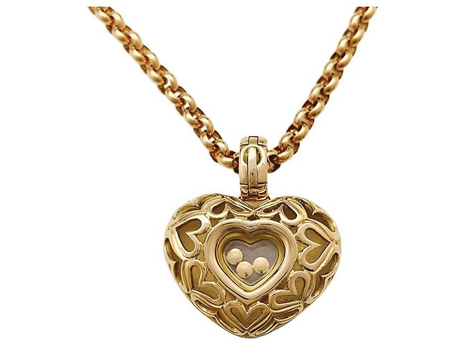 Colar Chopard "Happy Diamonds" em ouro amarelo, diamantes. - vista 2