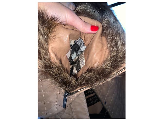 Burberry Lederjacke Beige - Ansicht 6