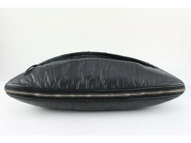 Chanel Borsa a mano XL nera trapuntata Cocoon Dome - vista 5