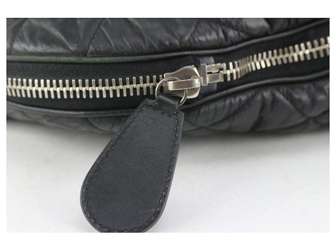 Chanel Borsa a mano XL nera trapuntata Cocoon Dome - vista 7