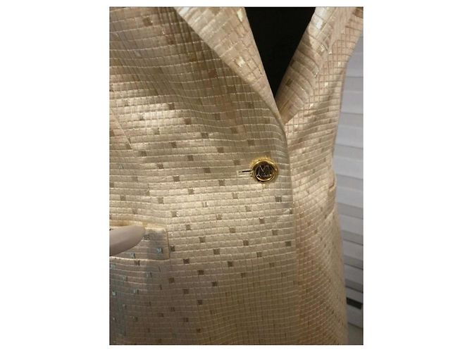Escada Couture-Jacke Golden Roh - Ansicht 3